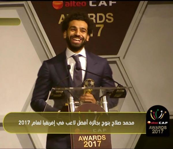  محمد صلاح، مرد سال فوتبال آفریقا شد  عکس