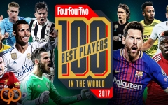  ۲۰ فوتبالیست برتر سال ۲۰۱۷ از دیدگاه FourFourTwo