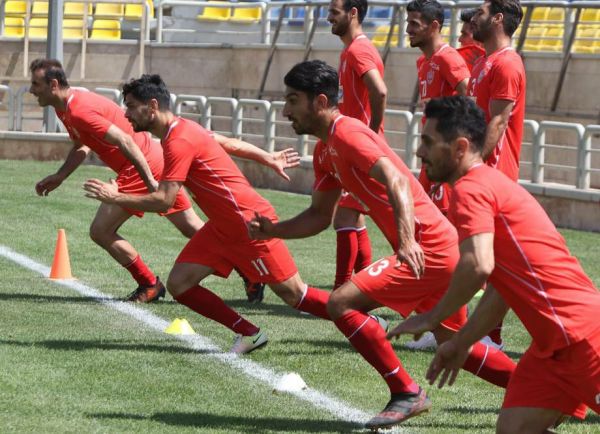  برگزاری تمرین نوبت عصر پرسپولیس در ورزشگاه کاظمی   آمادگی بالای سید جلال حسینی و امید عالیشاه