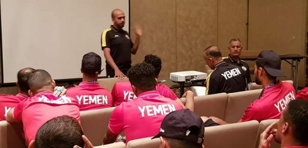  تمرین‌های سخت 2 بازیکن یمنی برای رسیدن به بازی با ایران