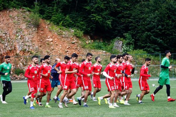  گزارش تصویری امروز پرسپولیس   صبح شنبه 22 تیر