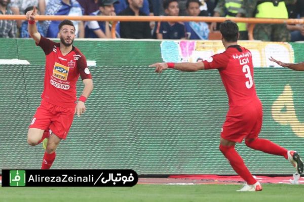  استقلال صفر - پرسپولیس یک  سیدحسین در شهرآورد، برای استقلال بدآورد