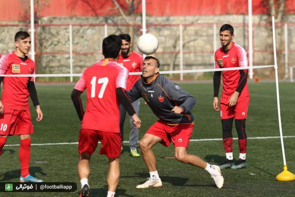  گزارش تصویری از تمرین امروز پرسپولیس  سه شنبه 3 دی 98