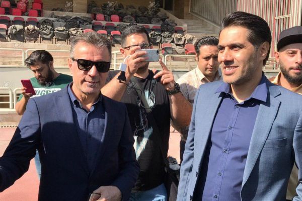  پیروانی به خاطر قسم انصاری فرد در پرسپولیس ماند