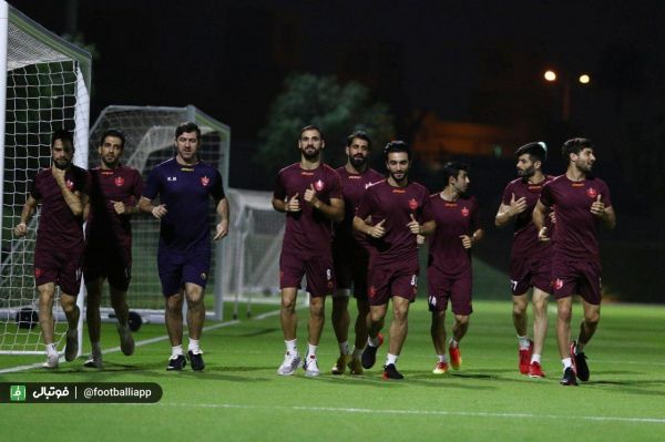  گزارش تصویری  تمرینات پرسپولیس در قطر، 10 مهر 99