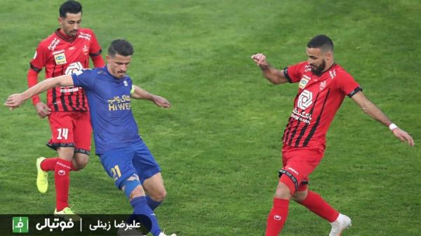  استقلال 2 - پرسپولیس 2  هت تریک دو بر دوی سرخابی ها دربی  زیبا، پرهیجان و بی برنده