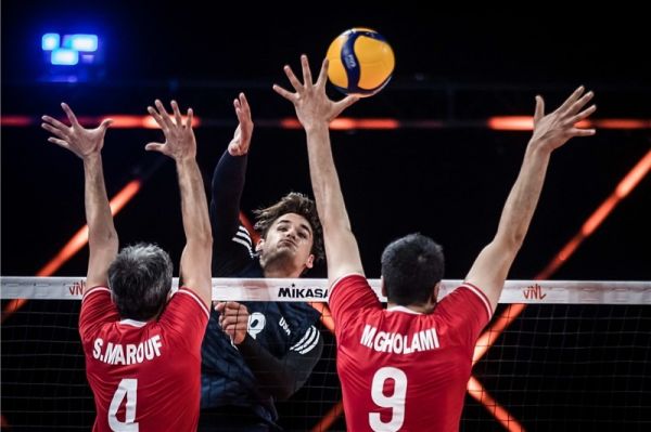  لیگ ملت‌های والیبال  قدرت‌نمایی ایران مقابل آمریکا؛ شب به یادماندنی در ریمینی