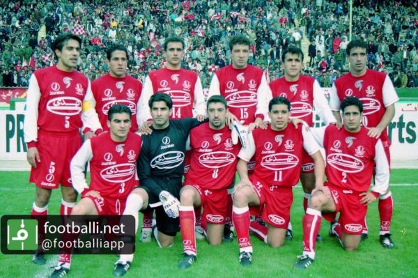  نوستالژی  پرسپوليس قهرمان اولين دوره ليگ برتر در فصل ٨١-٨٠ به مربيگری علی پروين