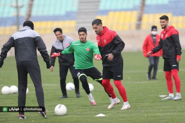  گزارش تصویری  تمرین تیم پرسپولیس چهارشنبه ۲۶ آبان