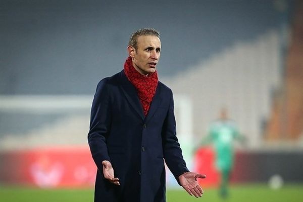  یحیی گل‌محمدی در تمرین پرسپولیس حاضر شد