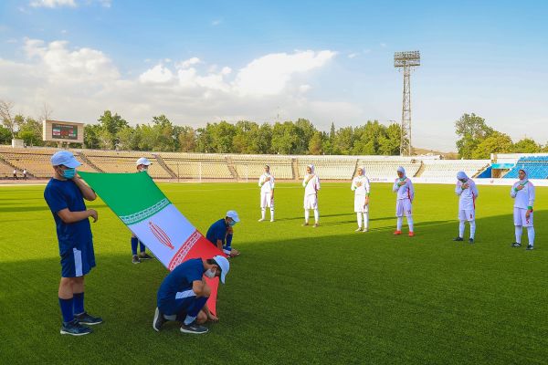  گزارش تصویری  تیم ملی نوجوان بانوان ۶ - تیم ملی نوجوان بانوان افغانستان صفر