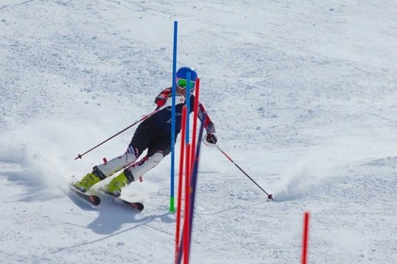  المپیک زمستانی پکن  عاطفه احمدی نتوانست به خط پایان برسد