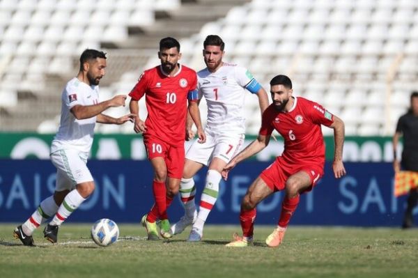  سرنوشت تیم ملی لبنان در دستان ایران  عکس