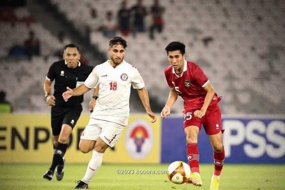  برد دشوار لبنان مقابل اندونزی