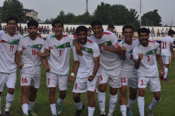  تورنمنت زیر ۲۰ سال کافا - تاجیکستان  دومی ایران با پیروزی مقابل میزبان
