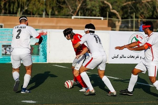  صعود ایران به دور دوم با برتری مقابل مراکش در فوتبال نابینایان قهرمانی جهان