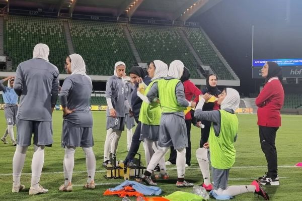  گزارش تصویری  تمرین تیم ملی فوتبال بانوان، چهارشنبه 3 آبان