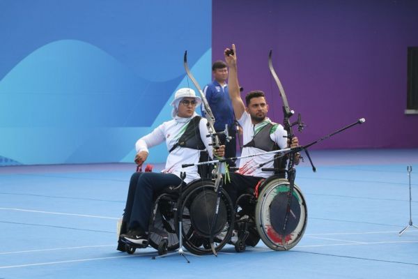  تیم میکس ریکرو ایران با غلبه بر چین صاحب مدال طلا شد