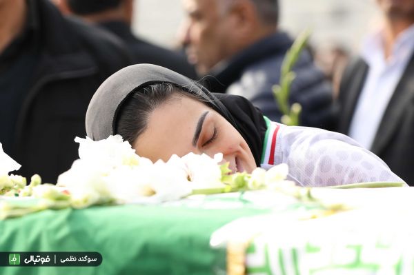  گزارش تصویری اختصاصی  مراسم تشییع پیکر زنده یاد ملیکا محمدی