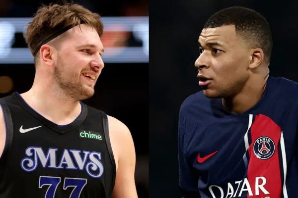  عکس   جشن زودهنگام ستاره بسکتبال NBA برای انتقال احتمالی امباپه به مادرید