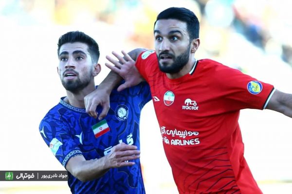  برتری دو بر صفر تراکتور مقابل گل‌گهر در پایان نیمه اول