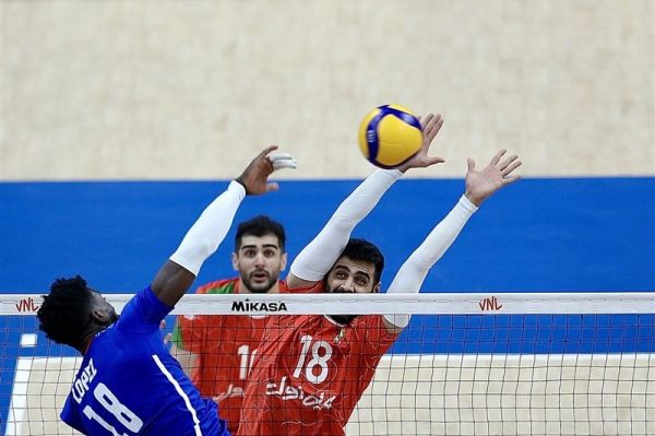  لیگ ملت‌های والیبال  سقوط ایران به رده پانزدهم + جدول