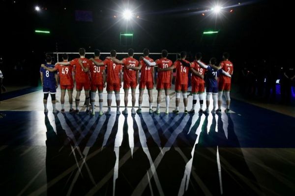  لیگ ملت‌های والیبال  ایران با پیراهن قرمز به مصاف فرانسه می‌رود
