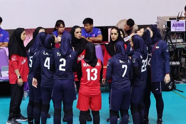  والیبال دختران آسیا  ایران از رسیدن به جمع ۴ تیم برتر بازماند
