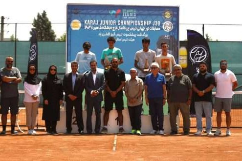  ثاقب تهرانی فاتح رقابت‌های تور جهانی تنیس شد