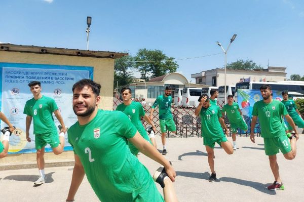  گزارش تصویری  تمرین سبک صبحگاهی تیم ملی جوانان ایران