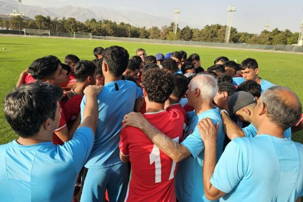  تمرین با نشاط تیم ملی نوجوانان در دومین روز اردو