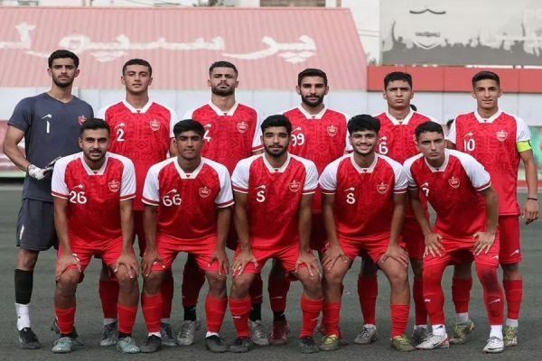  جوانان پرسپولیس در صدر جدول