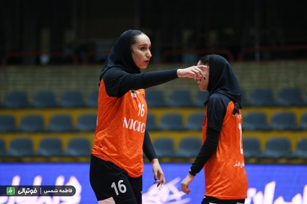  گزارش تصویری اختصاصی  سایپا 3 - 0 مس رفسنجان لیگ برتر والیبال بانوان