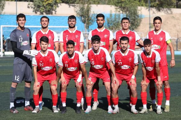  تساوی جوانان پرسپولیس در بازی پر برخورد