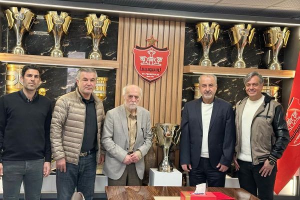  معارفه رییس آکادمی پرسپولیس در باشگاه