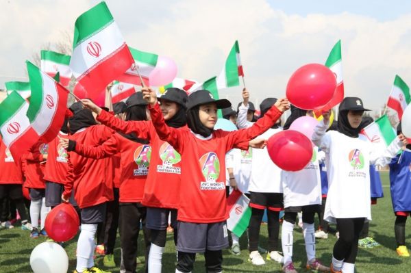  تصاویری از مراسم روز جهانی فوتبال بانوان