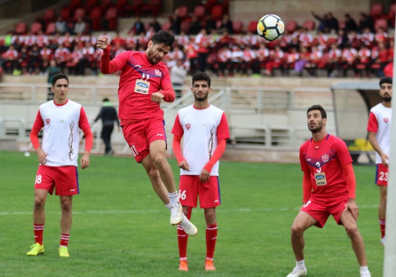 گزارش تمرین پرسپولیس