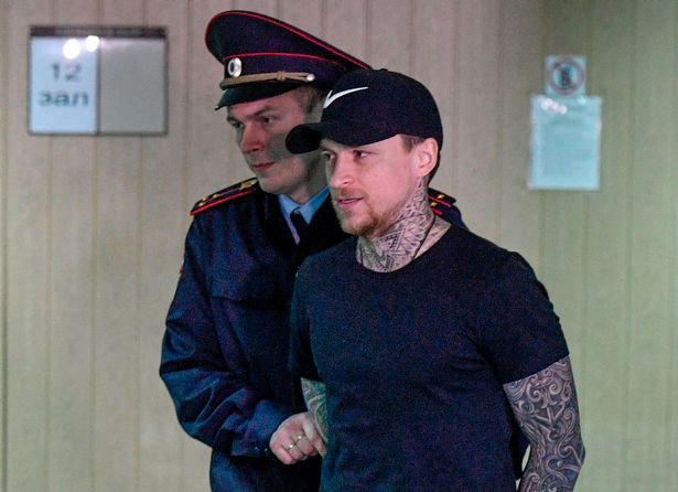 دو بازیکن تیم ملی روسیه به زندان محکوم شدند
