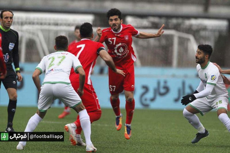 گزارش تصویری: تساوی سپیدرود و ماشین سازی