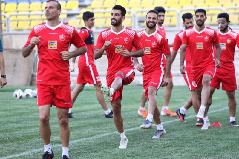 تمرین یکشنبه پرسپولیس با حضور هواداران