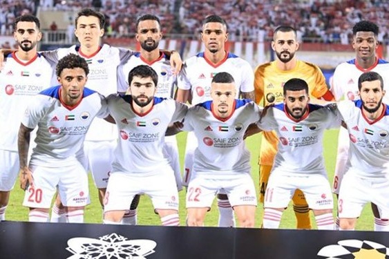 حمایت باشگاه عجمان از الشارجه مقابل پرسپولیس