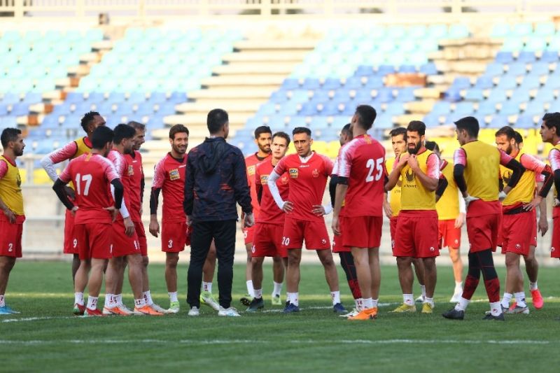 تجهیز محل تمرین پرسپولیس به تونل ضدعفونی