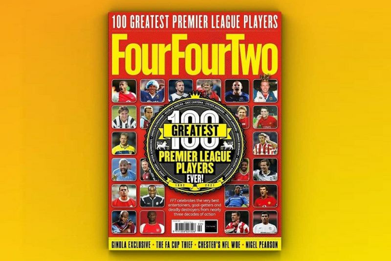 دکه اروپایی؛ شماره ماه فوریه مجله ۴۴۲ و انتخاب ۱۰۰ بازیکن برتر تاریخ لیگ برتر انگلیس