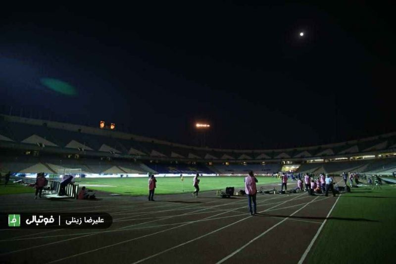 دلیل قطع برق ورزشگاه آزادی مشخص شد