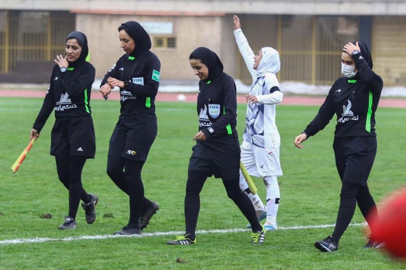 اعلام تیم داوری هفته چهارم لیگ برتر فوتبال بانوان