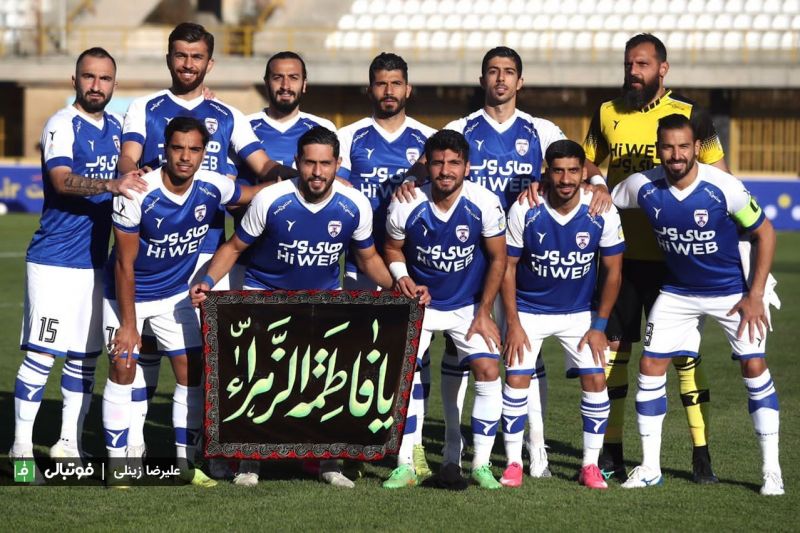 تغییر رنگ لباس هوادار برابر پرسپولیس