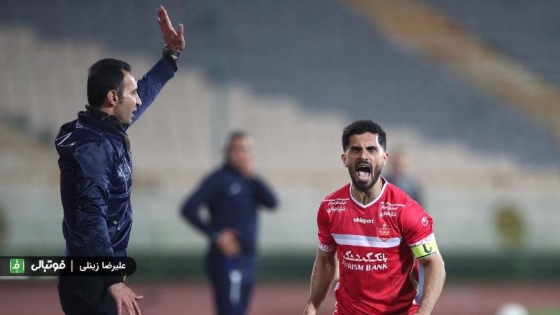 سبقت عالیشاه از کاظمیان؛ آقای پاس گل پرسپولیس