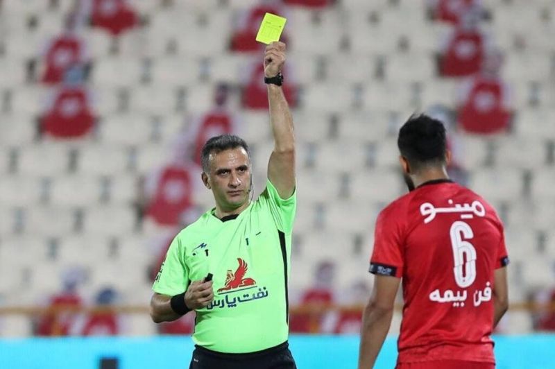 واکنش داور گل‌گهر-پرسپولیس به گل مشکوک پاکدل