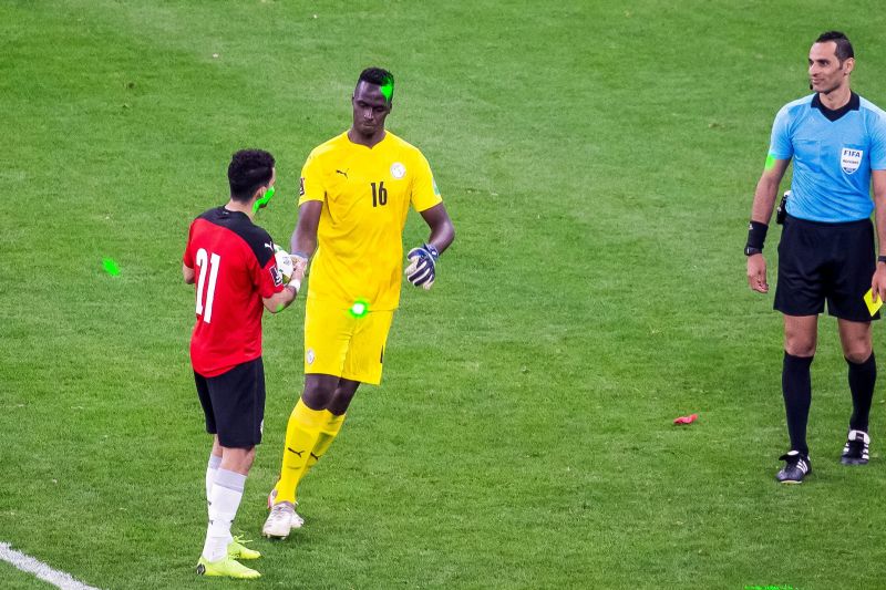 لیزر؛ دلیل جریمه شدن فدراسیون فوتبال سنگال