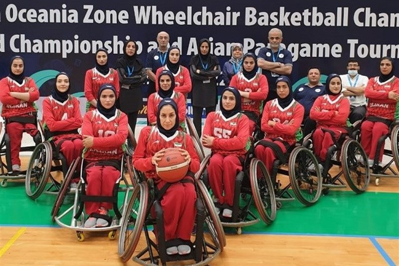 بسکتبال با ویلچر آسیا ـ اقیانوسیه| کسب اولین برد توسط تیم بانوان ایران